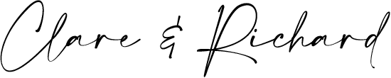Clare and Richard Signature
